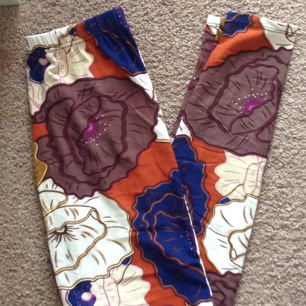 Agnes and Dora floral leggings
